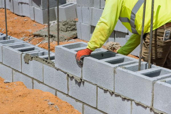 Concrete Blocks Installation in Crestview