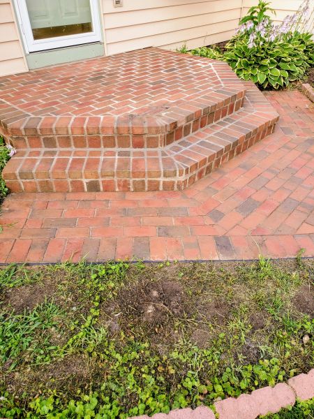 Brick Stoop Repair in Crestview